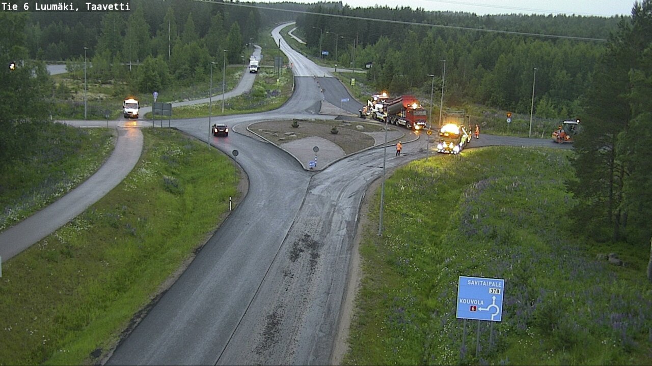 Kelikamerat Kuva Tie 6 Luumäki, Taavetti, Luumäki, Etelä-Karjala