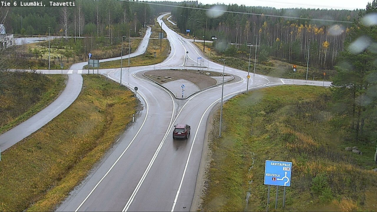 Weather Camera Image Road 6 Luumäki, Taavetti, Luumäki, Etelä-Karjala