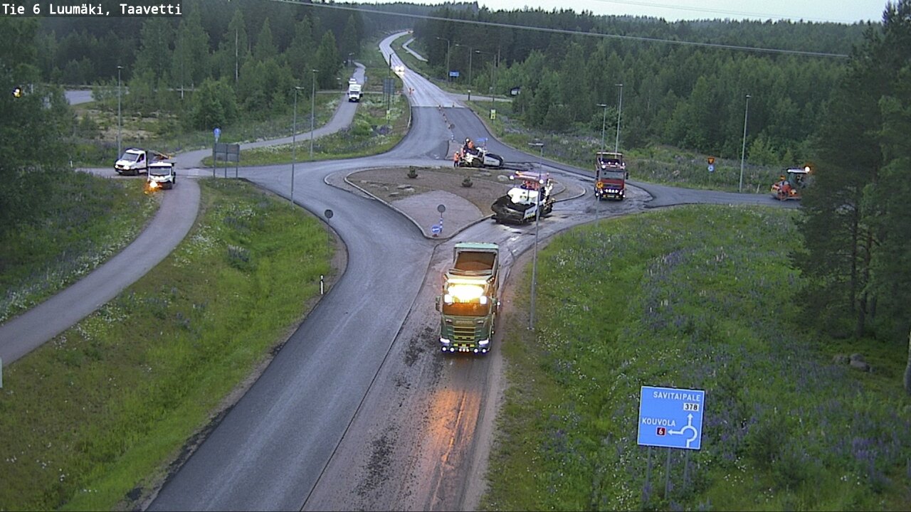 Kelikamerat Kuva Tie 6 Luumäki, Taavetti, Luumäki, Etelä-Karjala