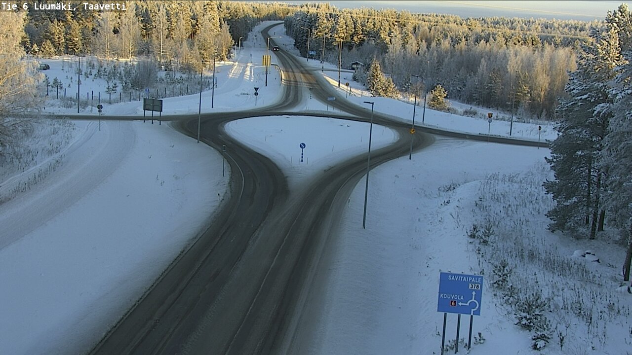 Kelikamerat Kuva Tie 6 Luumäki, Taavetti, Luumäki, Etelä-Karjala