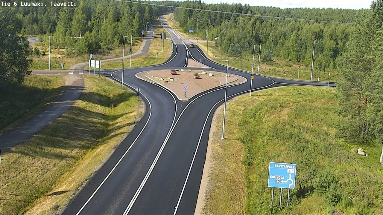 Kelikamerat Kuva Tie 6 Luumäki, Taavetti, Luumäki, Etelä-Karjala