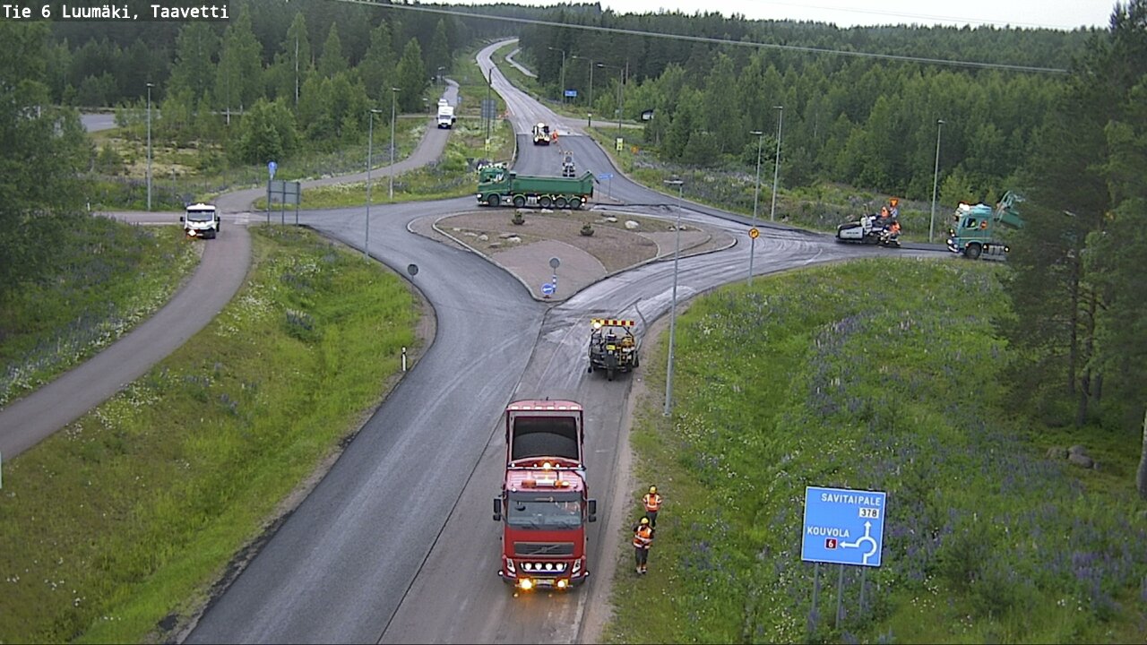 Kelikamerat Kuva Tie 6 Luumäki, Taavetti, Luumäki, Etelä-Karjala