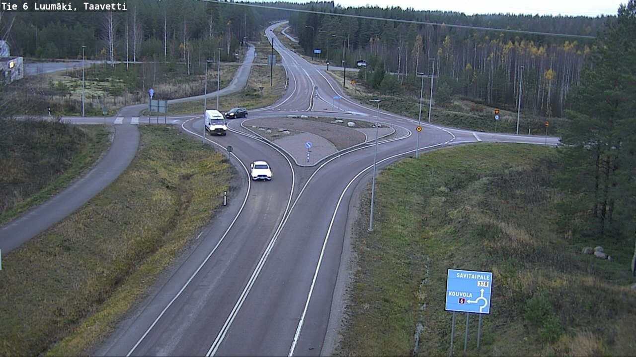 Kelikamerat Kuva Tie 6 Luumäki, Taavetti, Luumäki, Etelä-Karjala