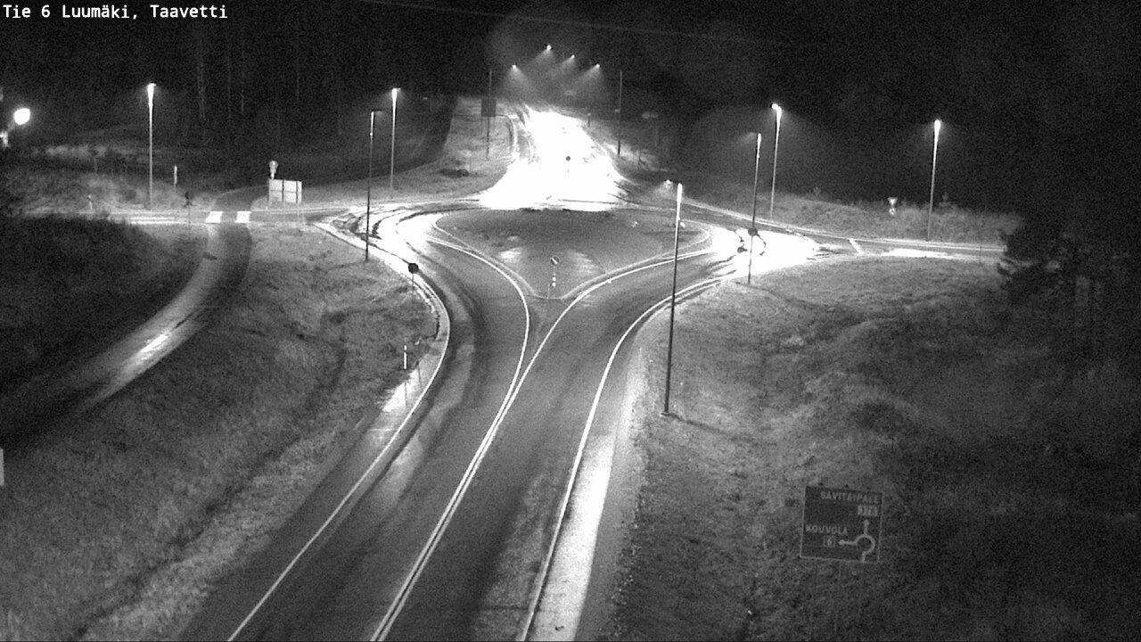 Weather Camera Image Väg 6 Luumäki, Taavetti, Luumäki, Etelä-Karjala