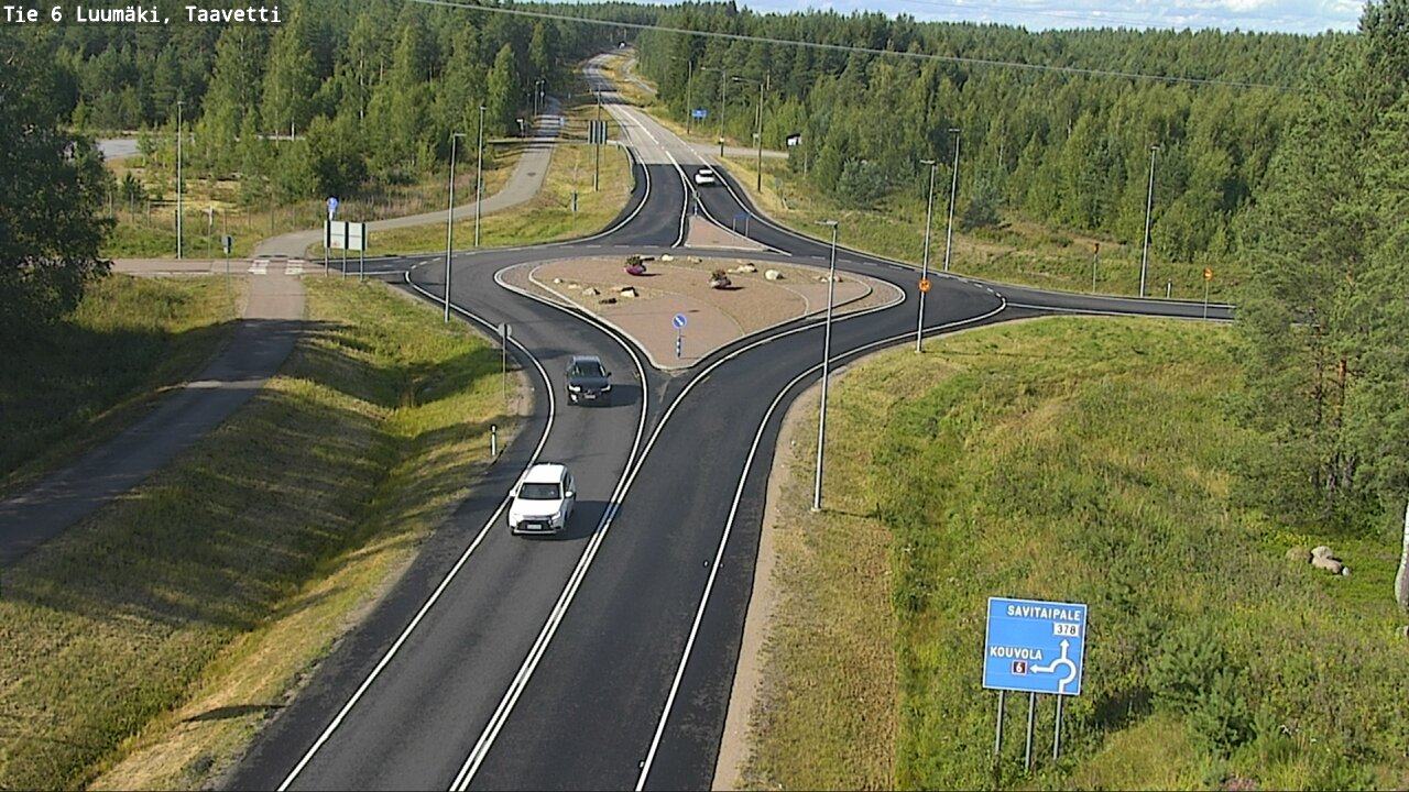 Kelikamerat Kuva Tie 6 Luumäki, Taavetti, Luumäki, Etelä-Karjala