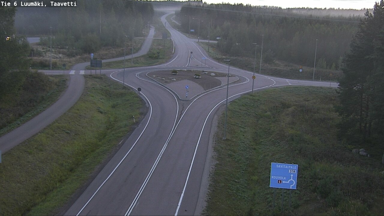 Kelikamerat Kuva Tie 6 Luumäki, Taavetti, Luumäki, Etelä-Karjala