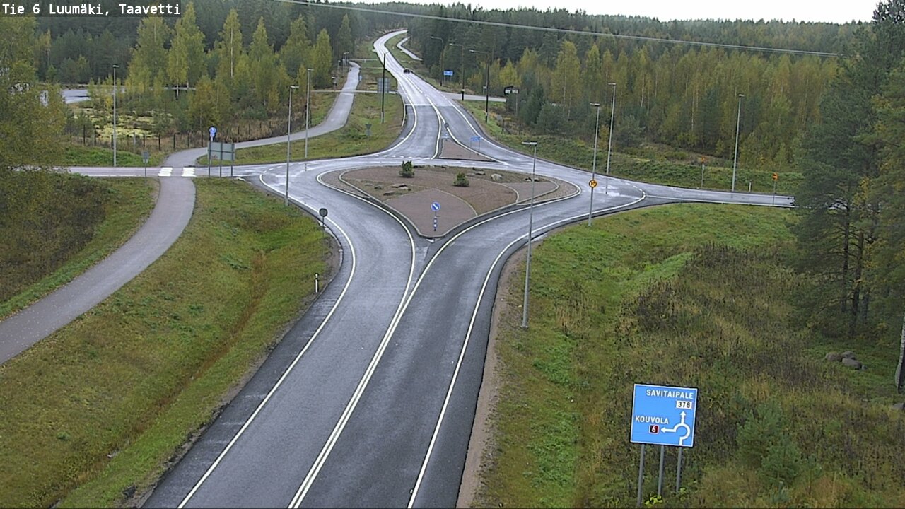 Kelikamerat Kuva Tie 6 Luumäki, Taavetti, Luumäki, Etelä-Karjala