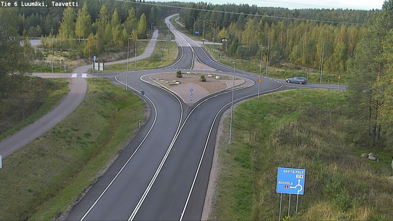 Kelikamerat Kuva Tie 6 Luumäki, Taavetti, Luumäki, Etelä-Karjala