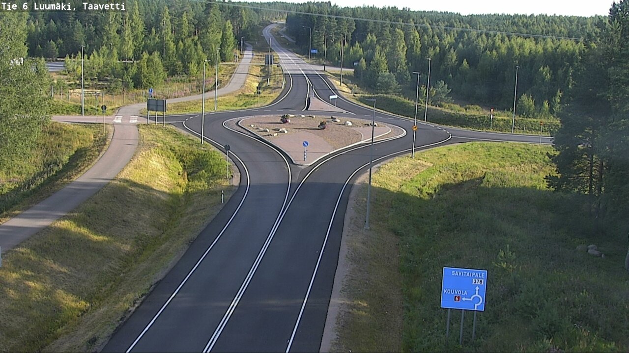 Kelikamerat Kuva Tie 6 Luumäki, Taavetti, Luumäki, Etelä-Karjala