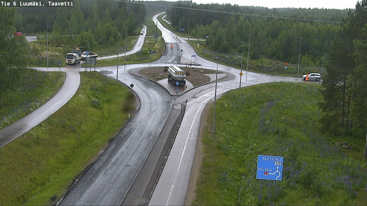 Kelikamerat Kuva Tie 6 Luumäki, Taavetti, Luumäki, Etelä-Karjala