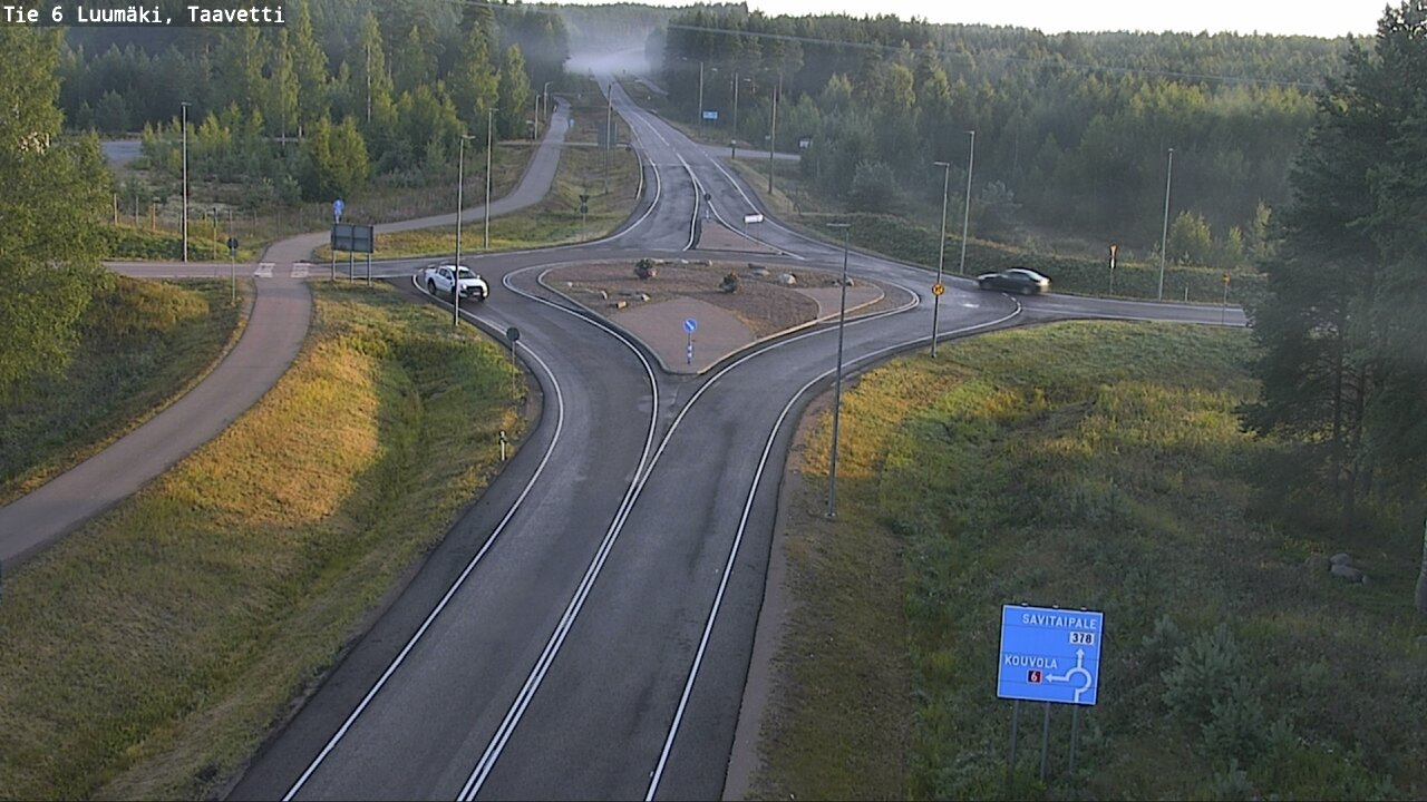 Weather Camera Image Road 6 Luumäki, Taavetti, Luumäki, Etelä-Karjala