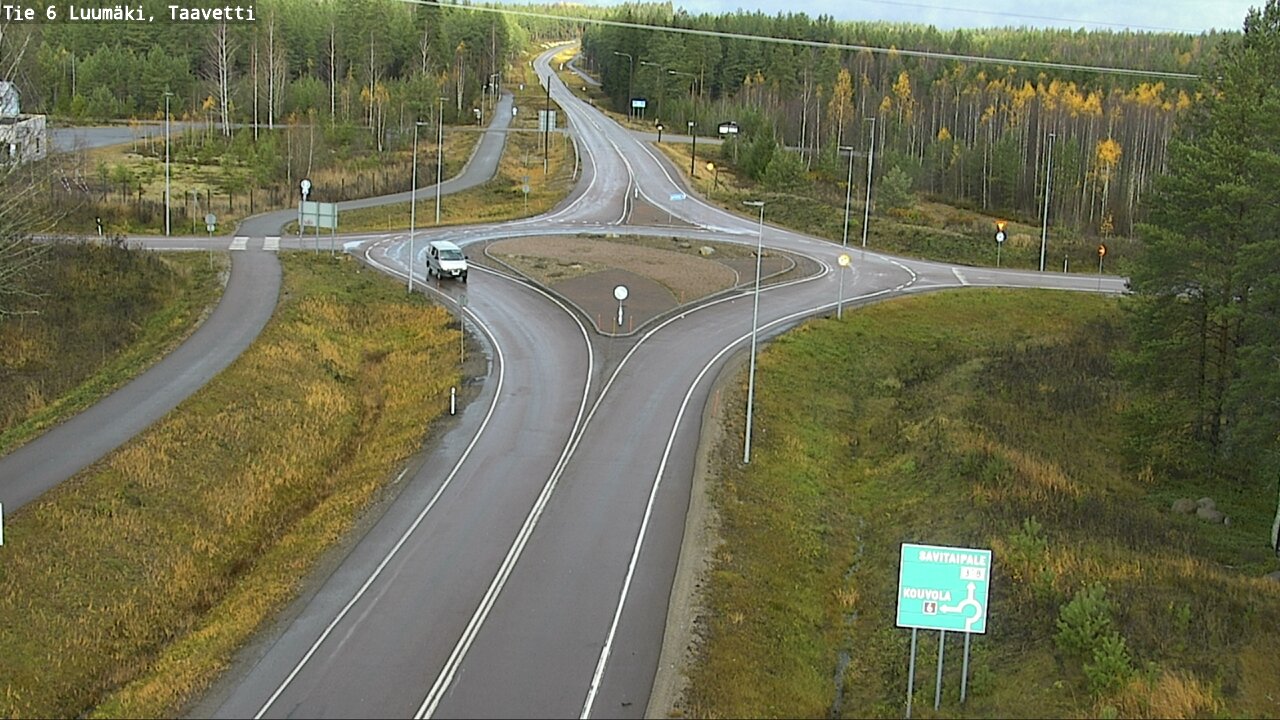 Kelikamerat Kuva Tie 6 Luumäki, Taavetti, Luumäki, Etelä-Karjala