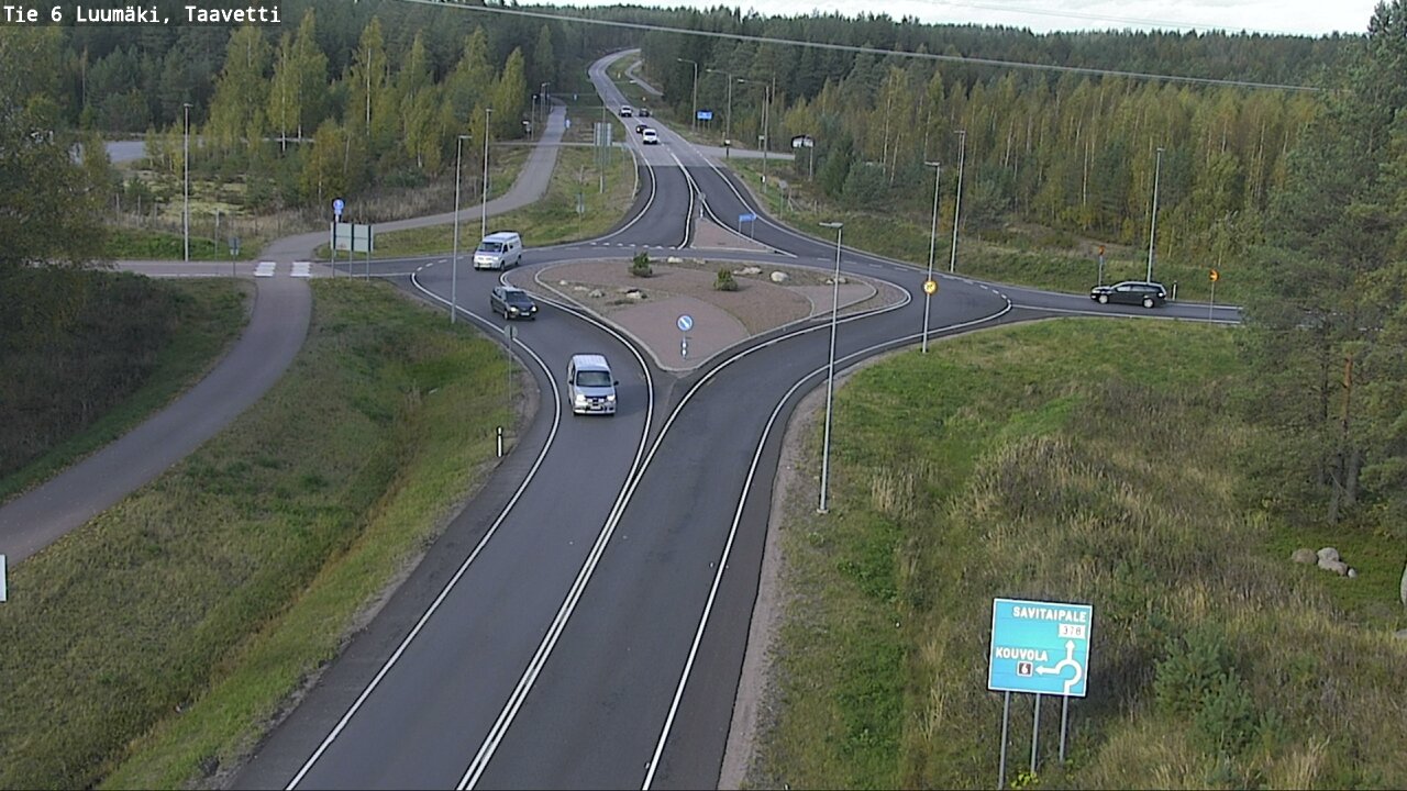 Kelikamerat Kuva Tie 6 Luumäki, Taavetti, Luumäki, Etelä-Karjala