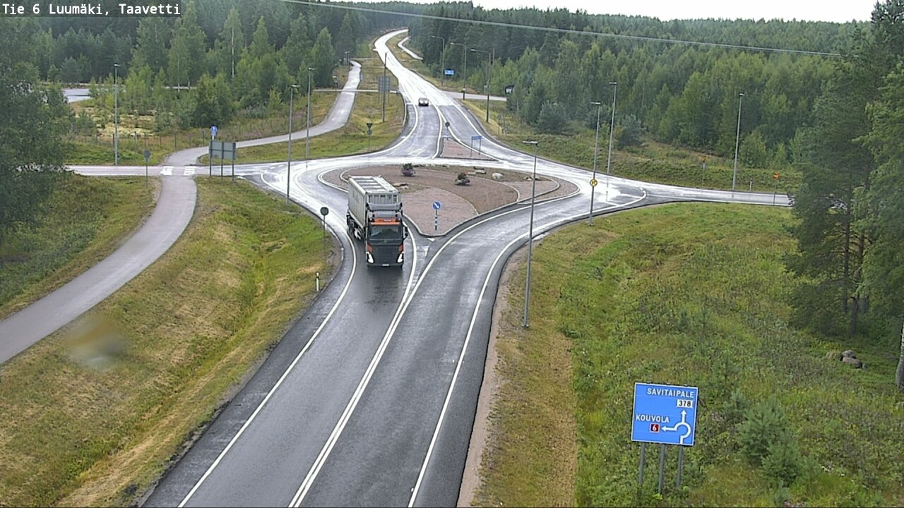 Kelikamerat Kuva Tie 6 Luumäki, Taavetti, Luumäki, Etelä-Karjala