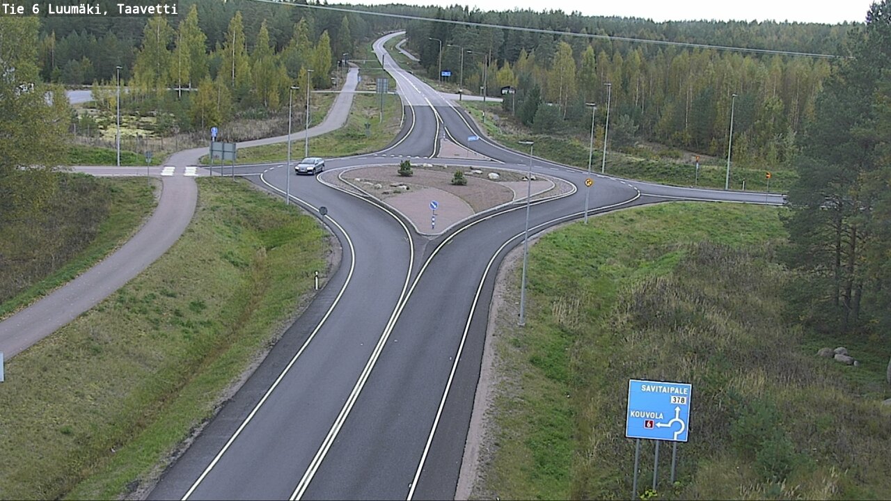 Kelikamerat Kuva Tie 6 Luumäki, Taavetti, Luumäki, Etelä-Karjala
