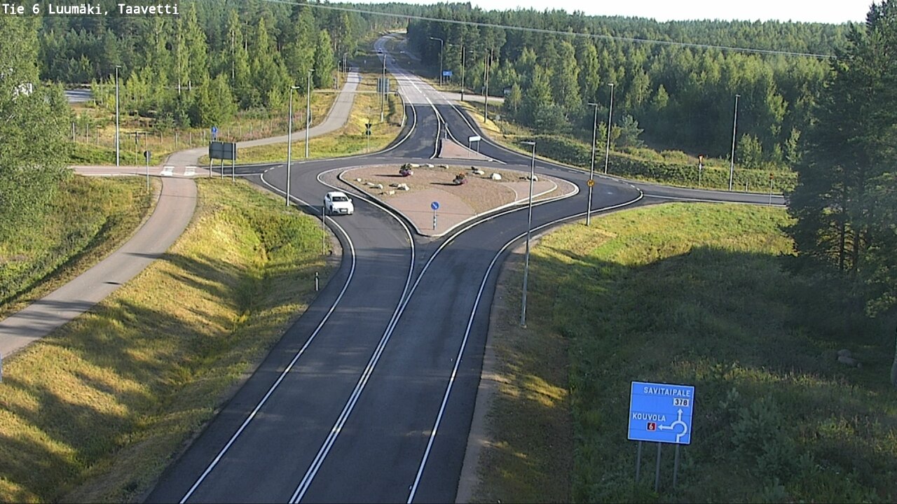 Weather Camera Image Väg 6 Luumäki, Taavetti, Luumäki, Etelä-Karjala