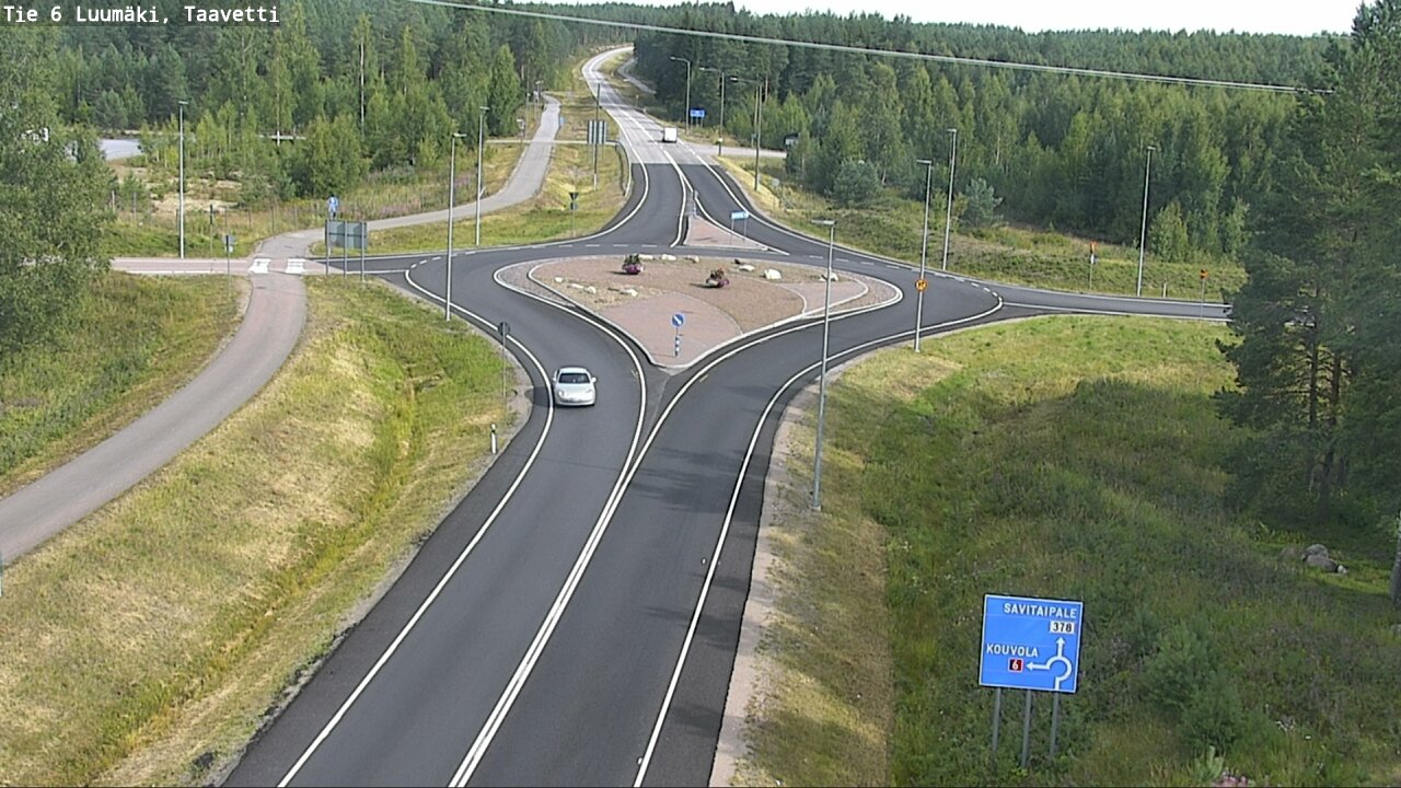 Kelikamerat Kuva Tie 6 Luumäki, Taavetti, Luumäki, Etelä-Karjala
