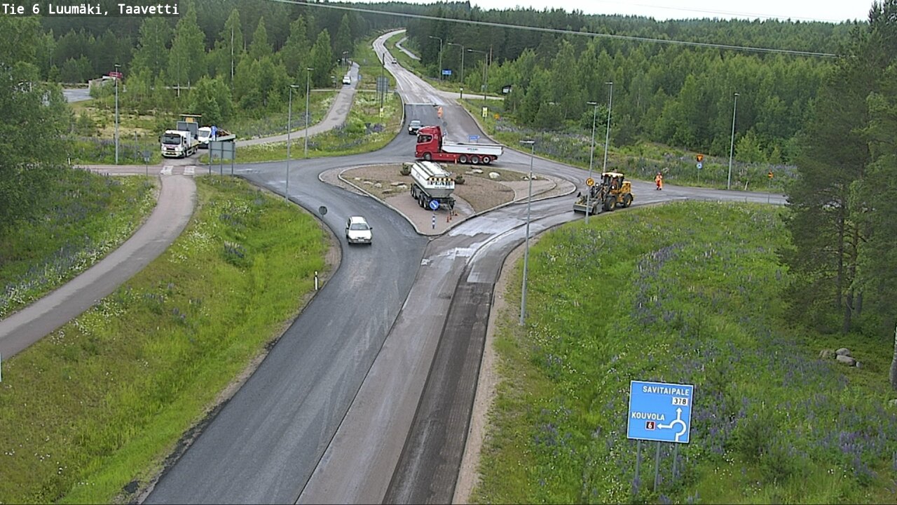 Kelikamerat Kuva Tie 6 Luumäki, Taavetti, Luumäki, Etelä-Karjala