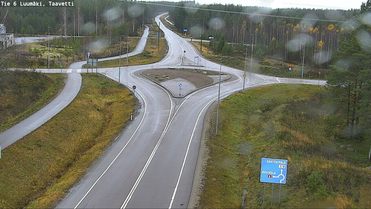 Weather Camera Image Väg 6 Luumäki, Taavetti, Luumäki, Etelä-Karjala