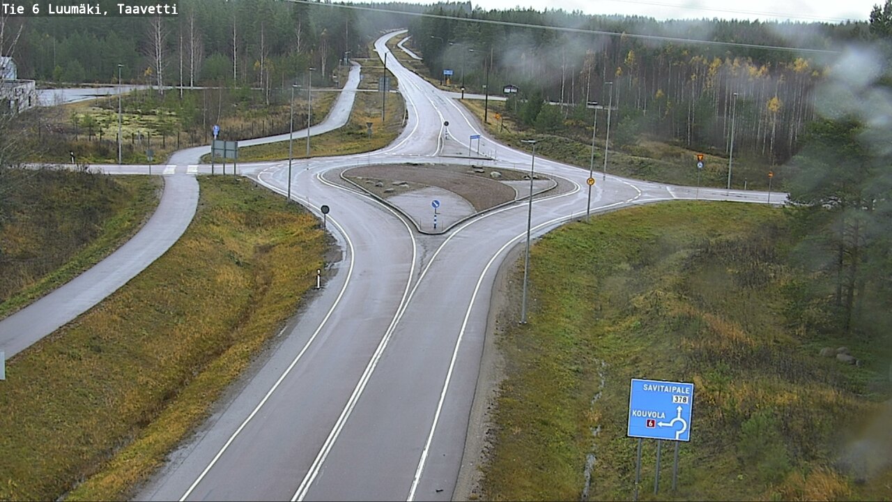 Weather Camera Image Väg 6 Luumäki, Taavetti, Luumäki, Etelä-Karjala