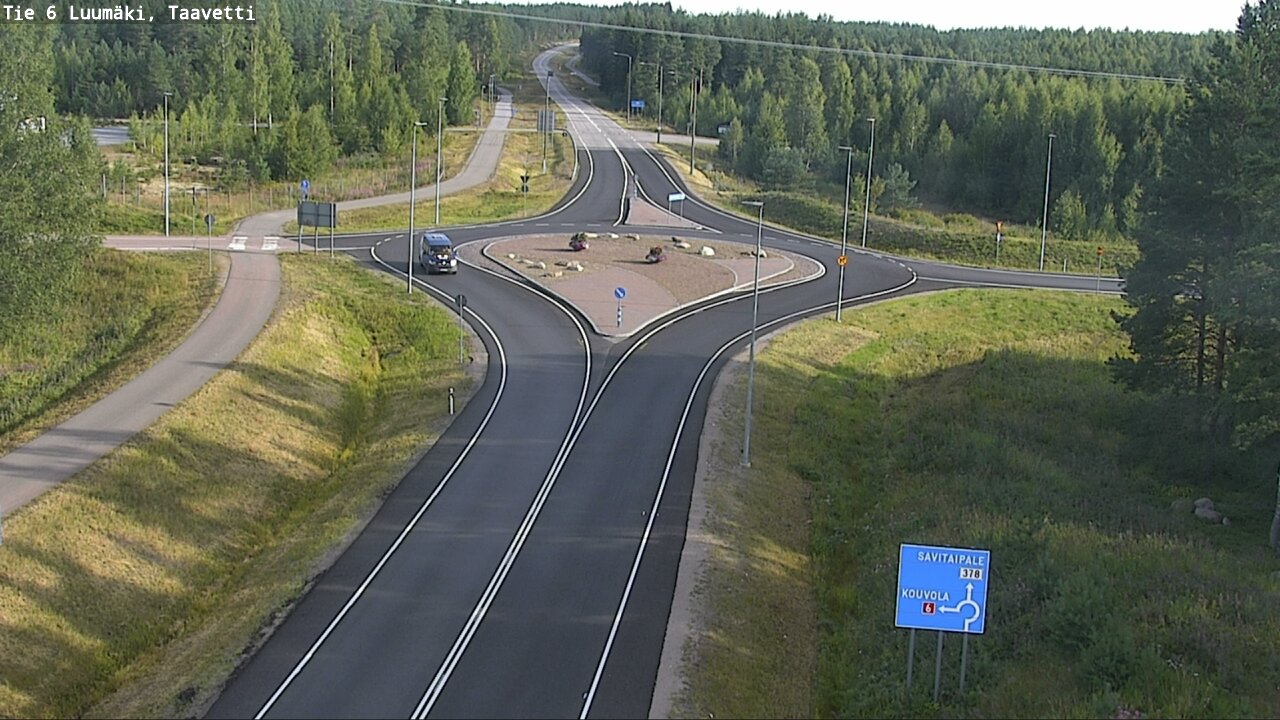 Kelikamerat Kuva Tie 6 Luumäki, Taavetti, Luumäki, Etelä-Karjala