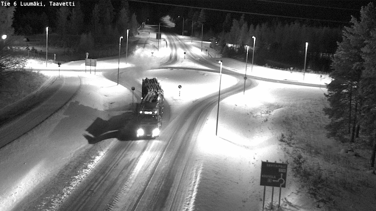 Kelikamerat Kuva Tie 6 Luumäki, Taavetti, Luumäki, Etelä-Karjala