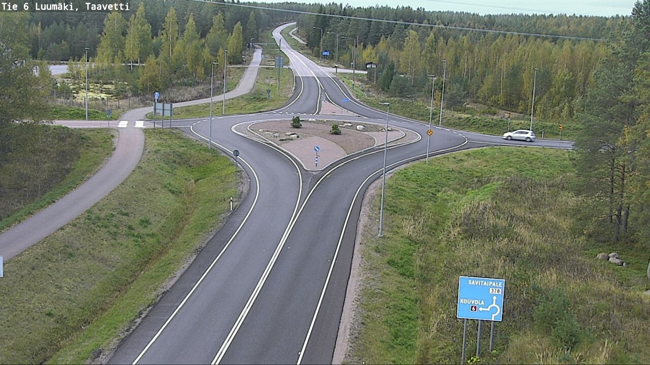 Kelikamerat Kuva Tie 6 Luumäki, Taavetti, Luumäki, Etelä-Karjala