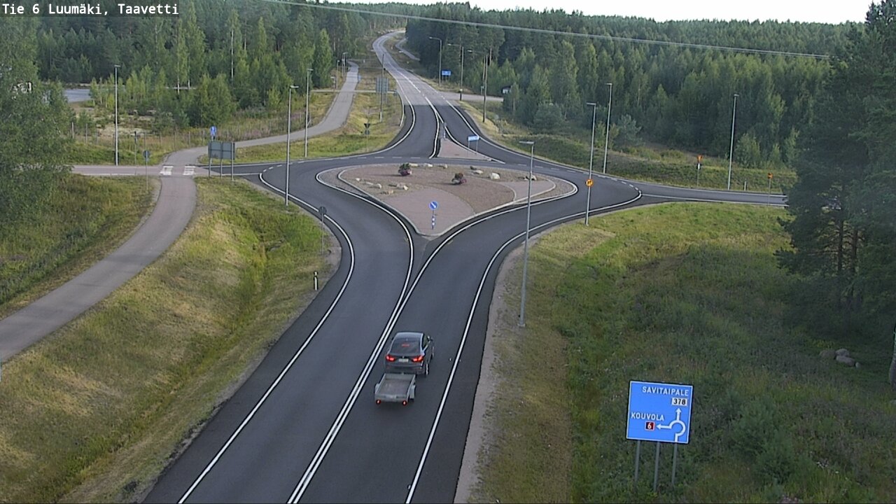 Kelikamerat Kuva Tie 6 Luumäki, Taavetti, Luumäki, Etelä-Karjala
