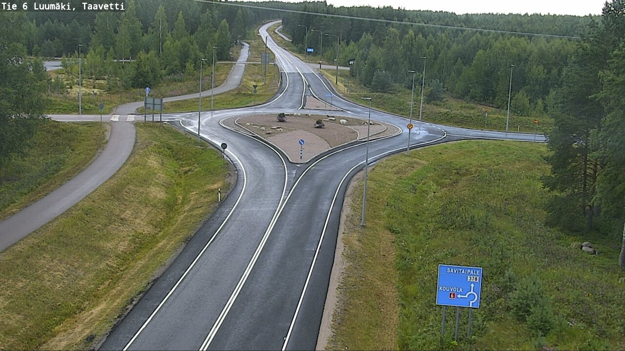 Kelikamerat Kuva Tie 6 Luumäki, Taavetti, Luumäki, Etelä-Karjala