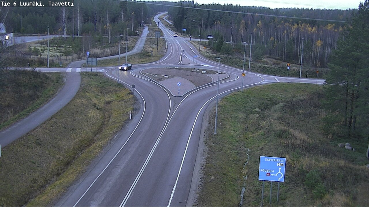 Kelikamerat Kuva Tie 6 Luumäki, Taavetti, Luumäki, Etelä-Karjala