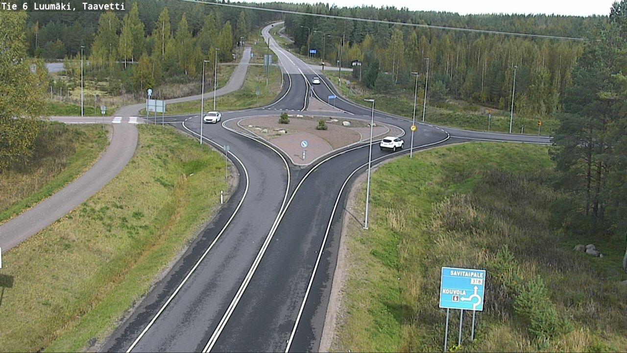 Kelikamerat Kuva Tie 6 Luumäki, Taavetti, Luumäki, Etelä-Karjala