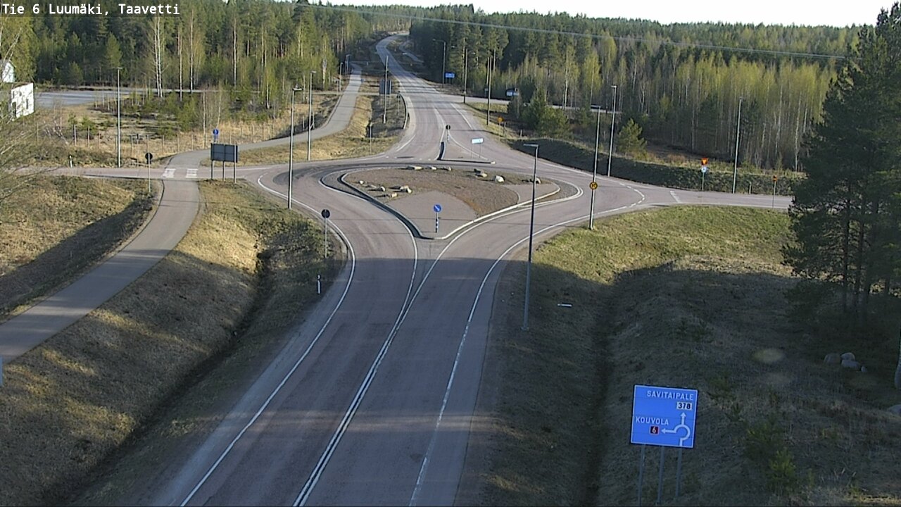 Kelikamerat Kuva Tie 6 Luumäki, Taavetti, Luumäki, Etelä-Karjala