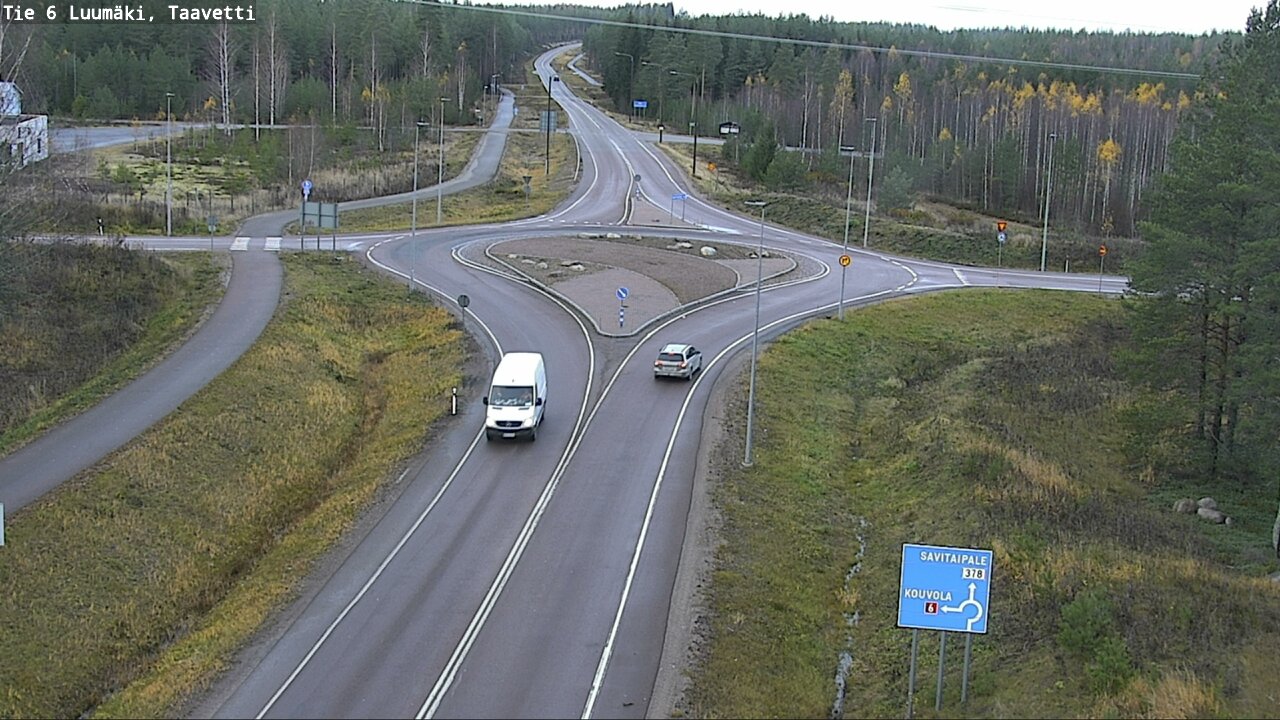 Kelikamerat Kuva Tie 6 Luumäki, Taavetti, Luumäki, Etelä-Karjala