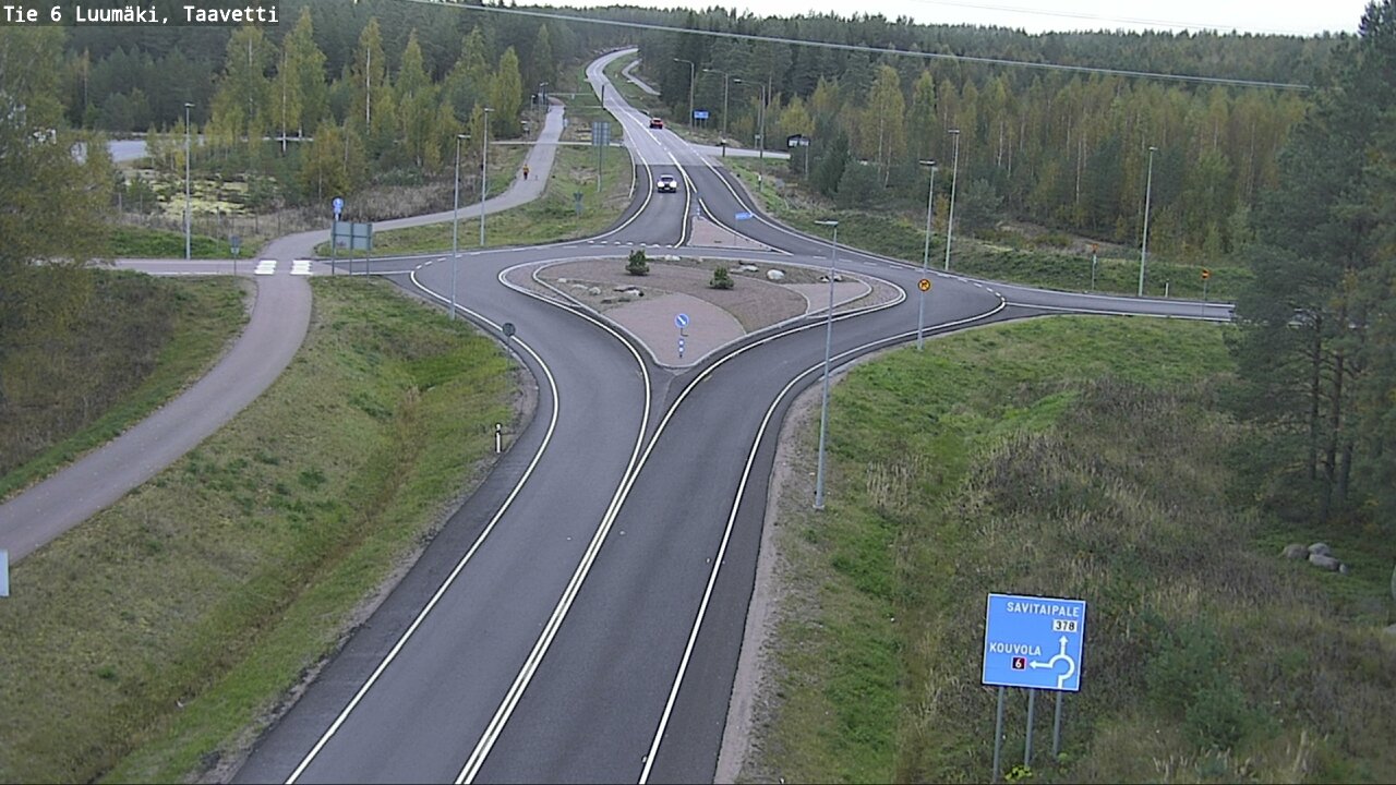 Kelikamerat Kuva Tie 6 Luumäki, Taavetti, Luumäki, Etelä-Karjala