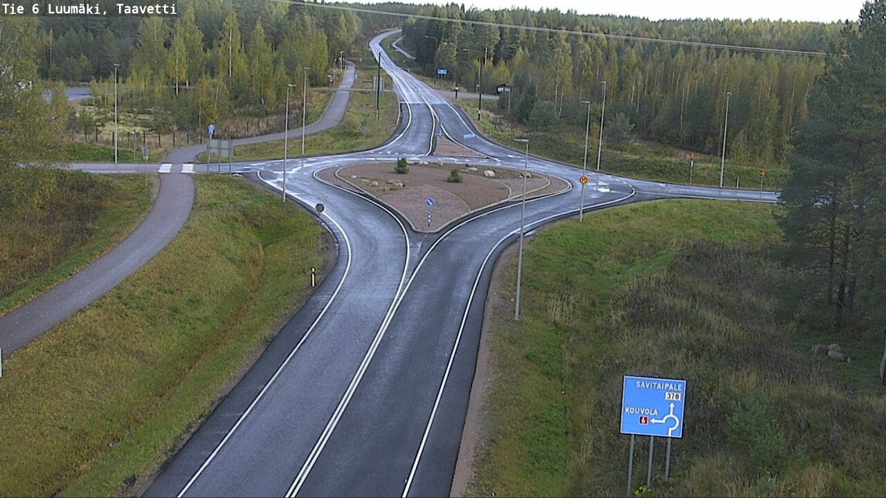 Weather Camera Image Road 6 Luumäki, Taavetti, Luumäki, Etelä-Karjala