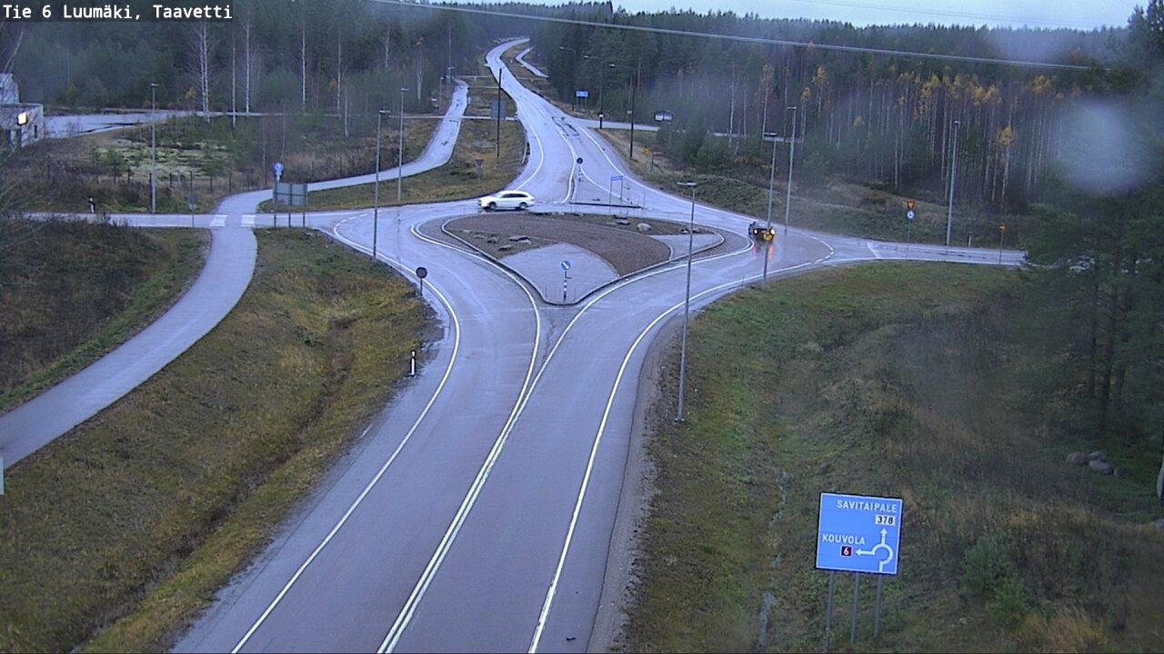 Weather Camera Image Väg 6 Luumäki, Taavetti, Luumäki, Etelä-Karjala