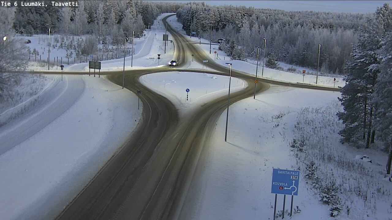 Kelikamerat Kuva Tie 6 Luumäki, Taavetti, Luumäki, Etelä-Karjala