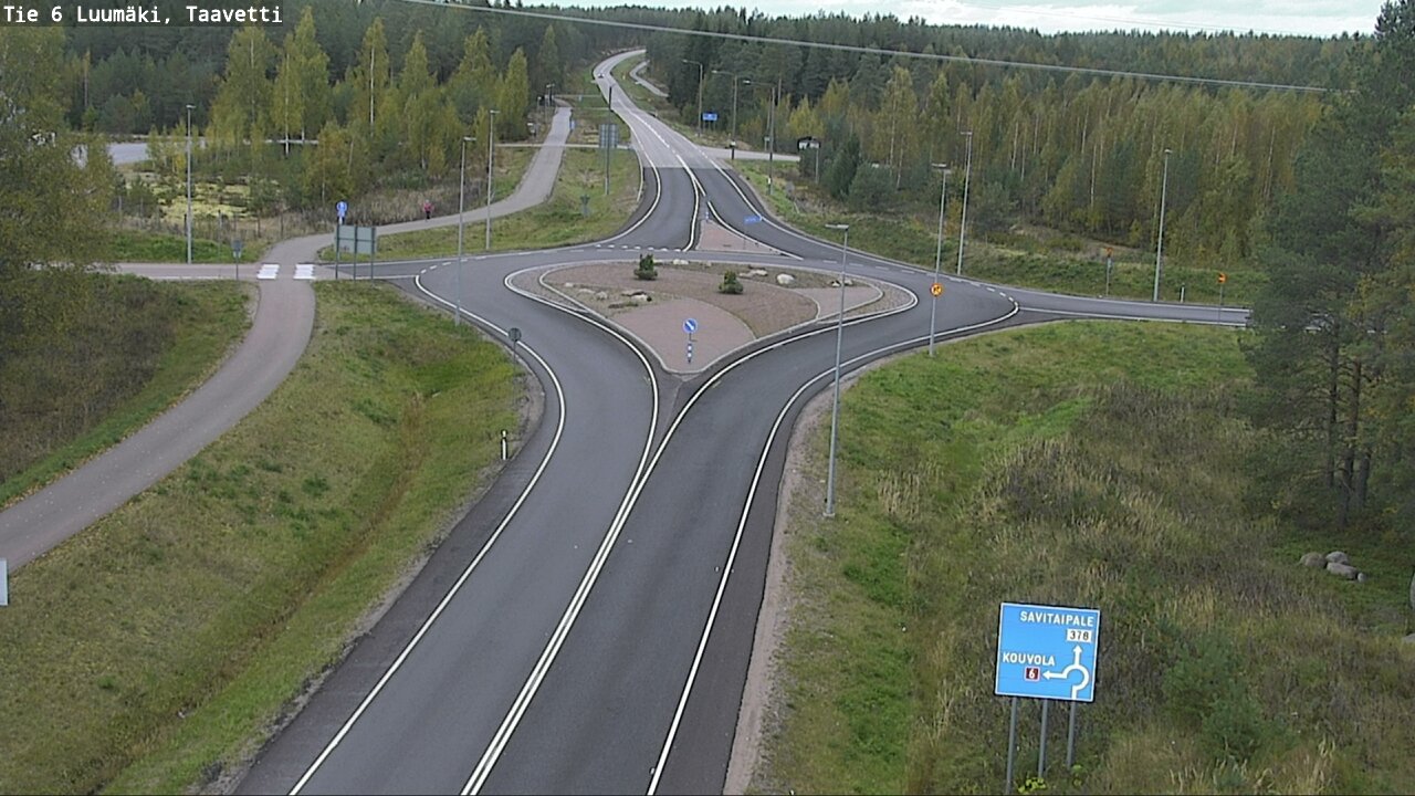 Kelikamerat Kuva Tie 6 Luumäki, Taavetti, Luumäki, Etelä-Karjala