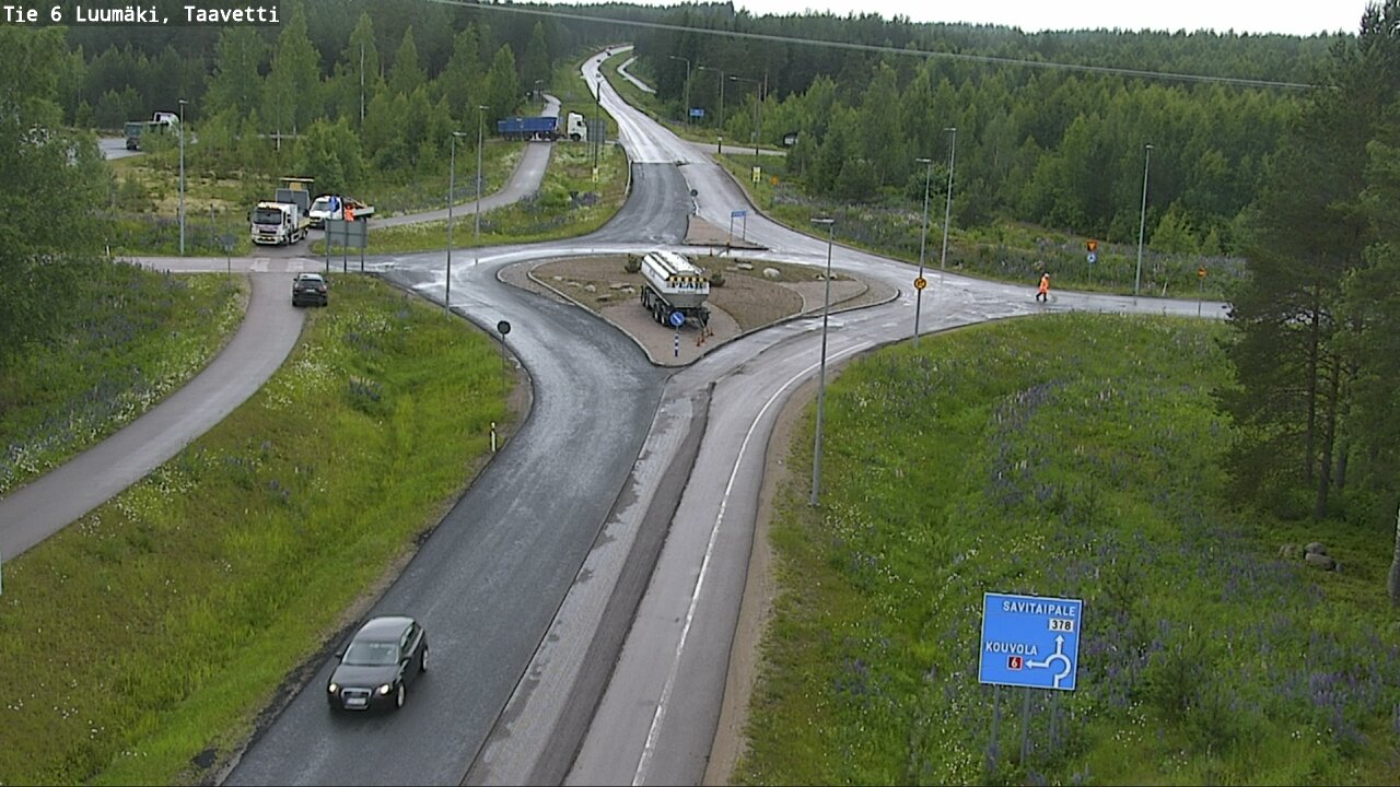 Kelikamerat Kuva Tie 6 Luumäki, Taavetti, Luumäki, Etelä-Karjala