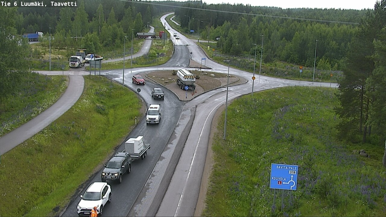 Kelikamerat Kuva Tie 6 Luumäki, Taavetti, Luumäki, Etelä-Karjala