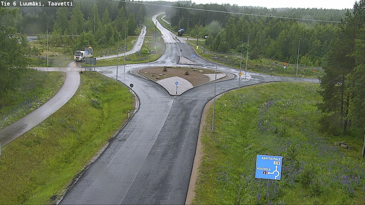 Kelikamerat Kuva Tie 6 Luumäki, Taavetti, Luumäki, Etelä-Karjala
