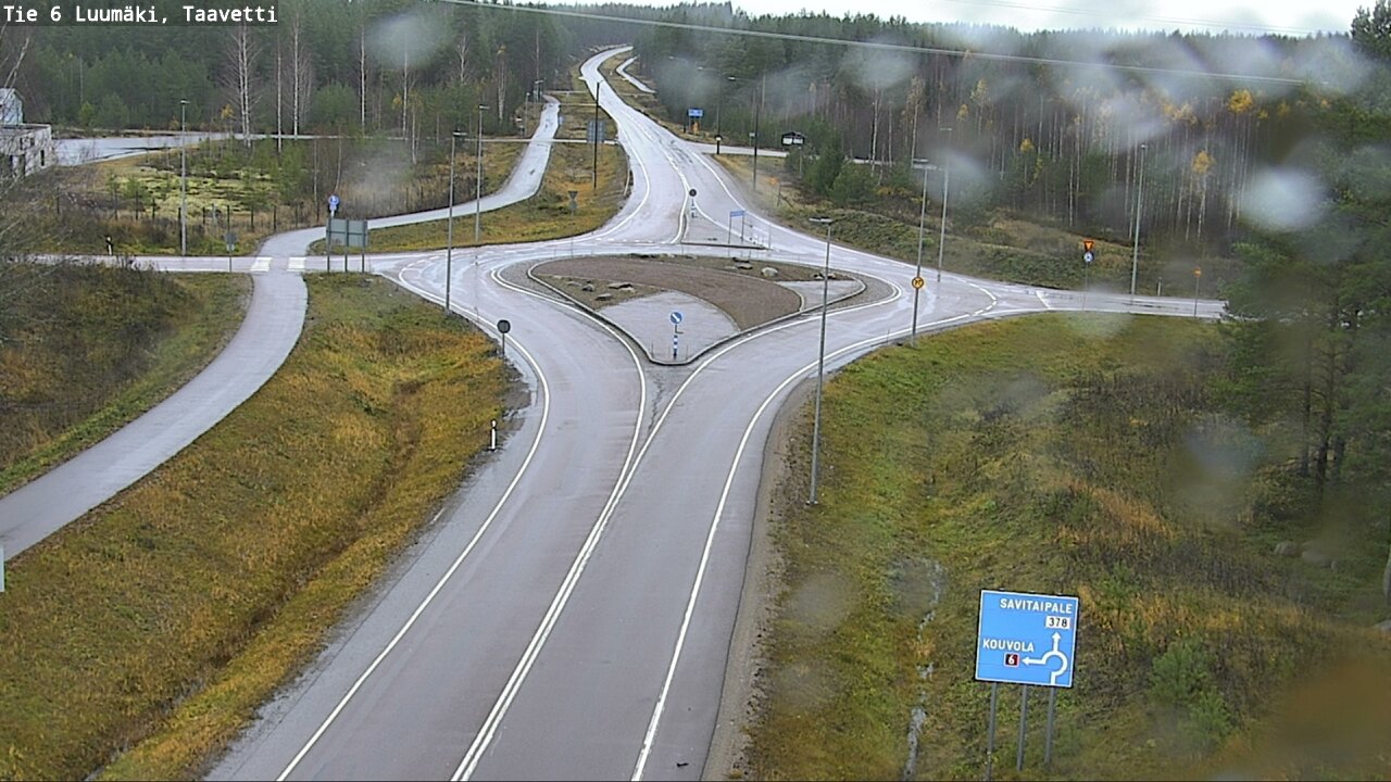 Weather Camera Image Väg 6 Luumäki, Taavetti, Luumäki, Etelä-Karjala