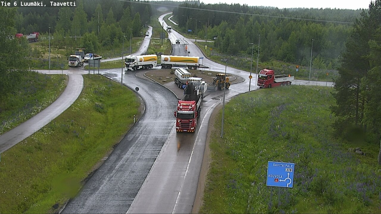 Kelikamerat Kuva Tie 6 Luumäki, Taavetti, Luumäki, Etelä-Karjala