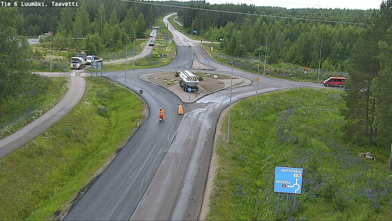 Kelikamerat Kuva Tie 6 Luumäki, Taavetti, Luumäki, Etelä-Karjala