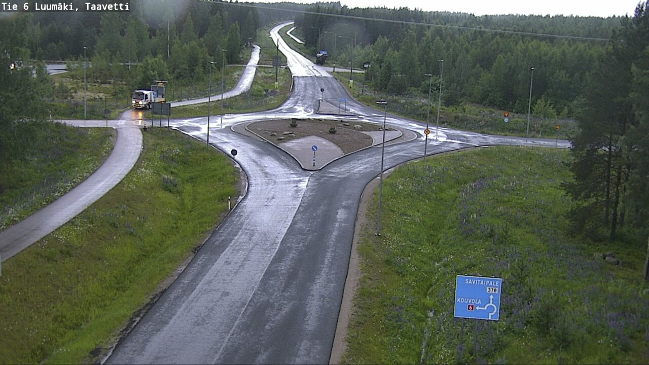 Kelikamerat Kuva Tie 6 Luumäki, Taavetti, Luumäki, Etelä-Karjala