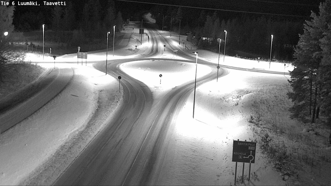 Kelikamerat Kuva Tie 6 Luumäki, Taavetti, Luumäki, Etelä-Karjala