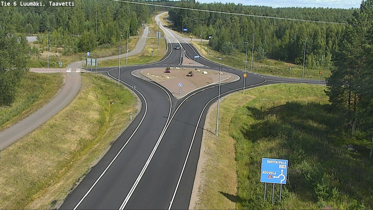 Kelikamerat Kuva Tie 6 Luumäki, Taavetti, Luumäki, Etelä-Karjala