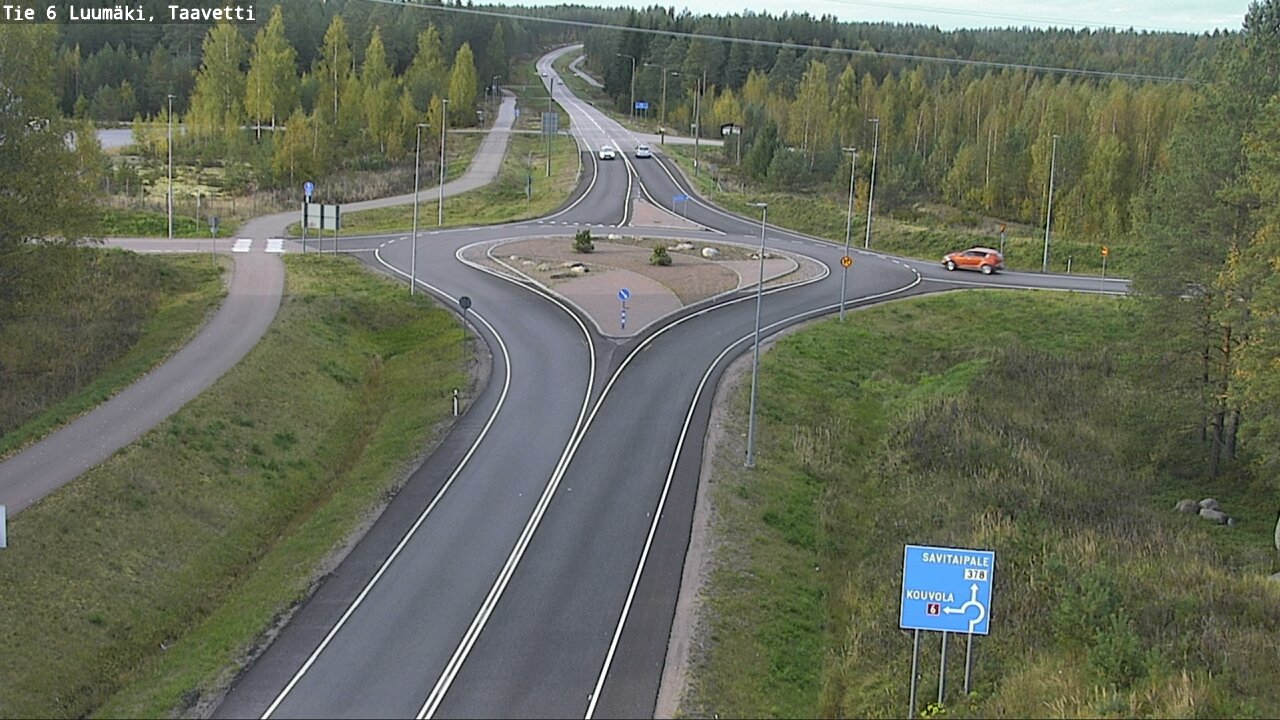 Kelikamerat Kuva Tie 6 Luumäki, Taavetti, Luumäki, Etelä-Karjala