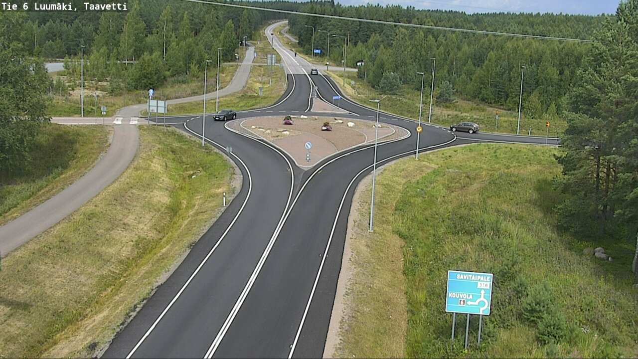 Kelikamerat Kuva Tie 6 Luumäki, Taavetti, Luumäki, Etelä-Karjala