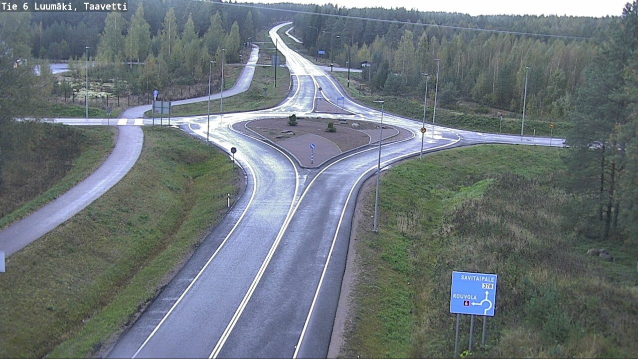 Kelikamerat Kuva Tie 6 Luumäki, Taavetti, Luumäki, Etelä-Karjala